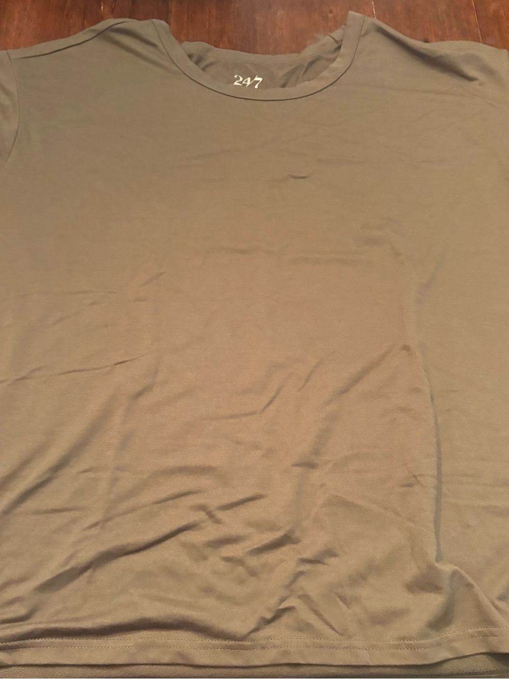 Maurices Olive Crew Neck Short Sleeve Tee
